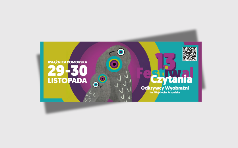 13. edycja Festiwalu Czytania „Odkrywcy Wyobraźni” im. Wojciecha Pszoniaka.